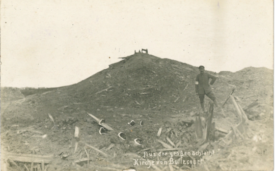 Ruine de l’église de Bullecourt